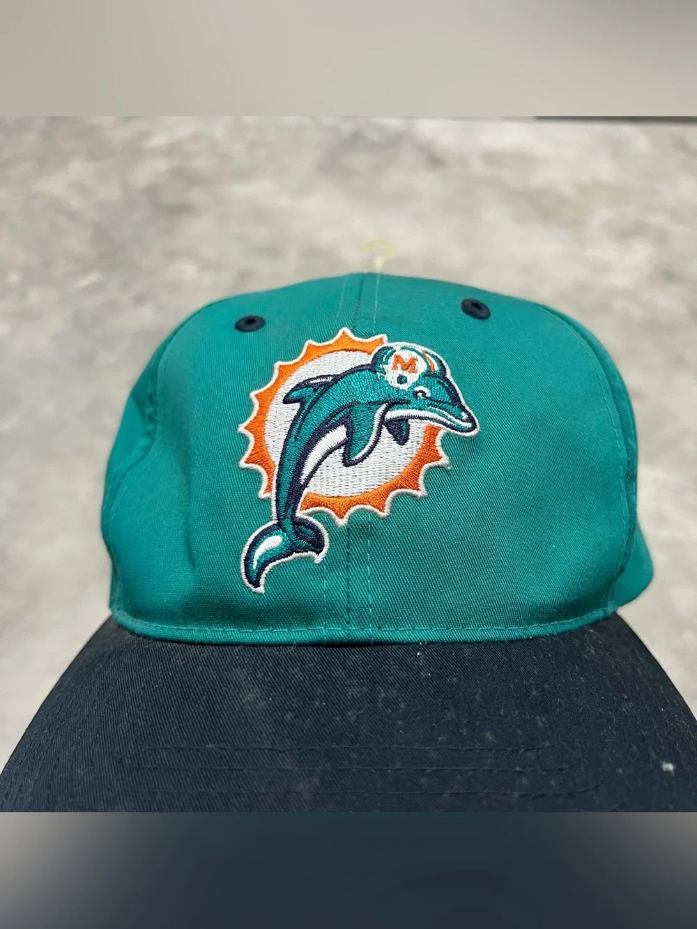 MIAMI DOLPHINS NFL FOOTBALL TWINS ENTERPRISES VINTAGE 90S SNAP BACK CAP HAT